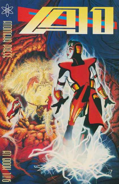 A Warpsmith poses on the cover of A1 issue 1